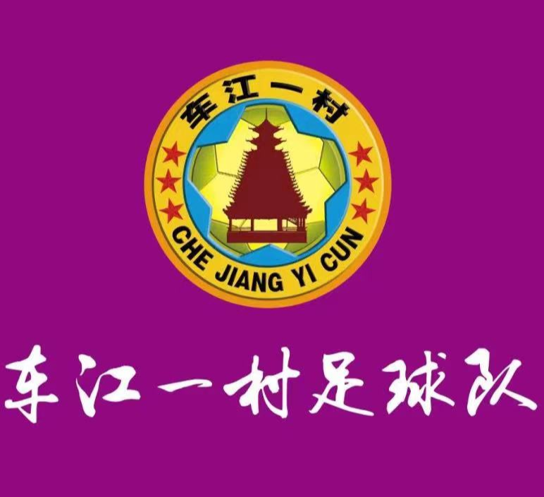 车江一村足球队logo